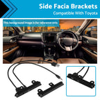 2 DIN Fascia Dash Kit with USB AUX Port for Toyota