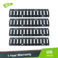 Set of 4 E Track Tie Down Rails for Universal Fit (2')