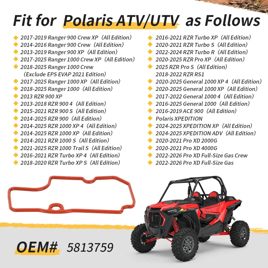Seal Cover Breather for Polaris RZR Ranger 1000 900 Crew XP (2013–2025)