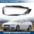 1 Pc Headlight Lens Cover for Audi (2009–2012) No. 8K0941044E Black