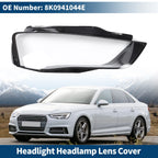 1 Pc Headlight Lens Cover for Audi (2009–2012) No. 8K0941044E Black