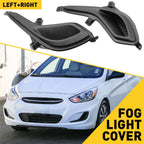 Set of 2 Fog Lamp Light Covers for Hyundai Accent (2012–2017)