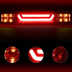 2-Row LED Bar 3rd Tail Brake Light for Colorado/Canyon (2015–2018)