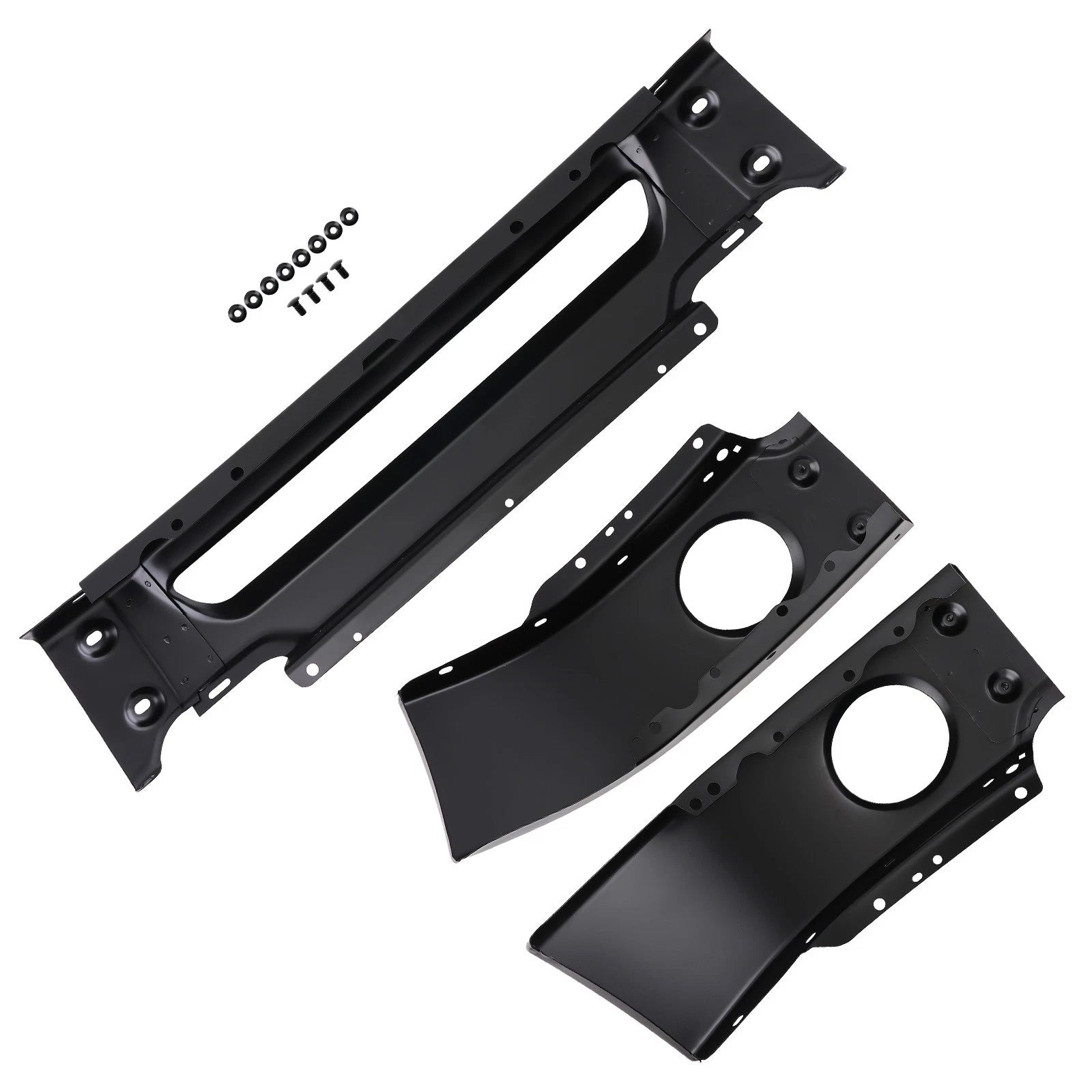 Front Bumper Face Bar for Ford F150 (2006–2008) FO1002401 Steel Fog Holes