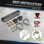 Muffler Pipe Heat Shield Cover Guard for NICECNC (Below 63mm)