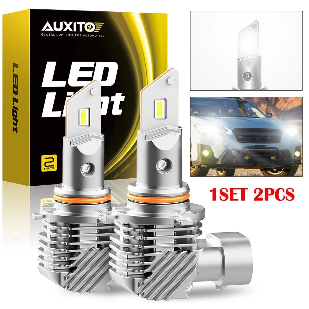 2X 9005 H11 H8 LED Headlight Bulbs Kit Combo 6000K for Hi/Lo Beam