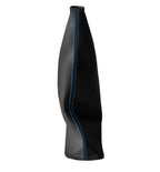 Leather Manual Shift Boot Cover for Nissan Xterra (2002–2006) Blue Stitch