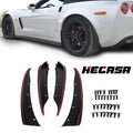 Set of 4 Molded Mud Flap Splash Guards for C6 Corvette (2005–2013) 19170234