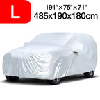 Full SUV Car Cover for All Models (190T Waterproof Outdoor Storage)