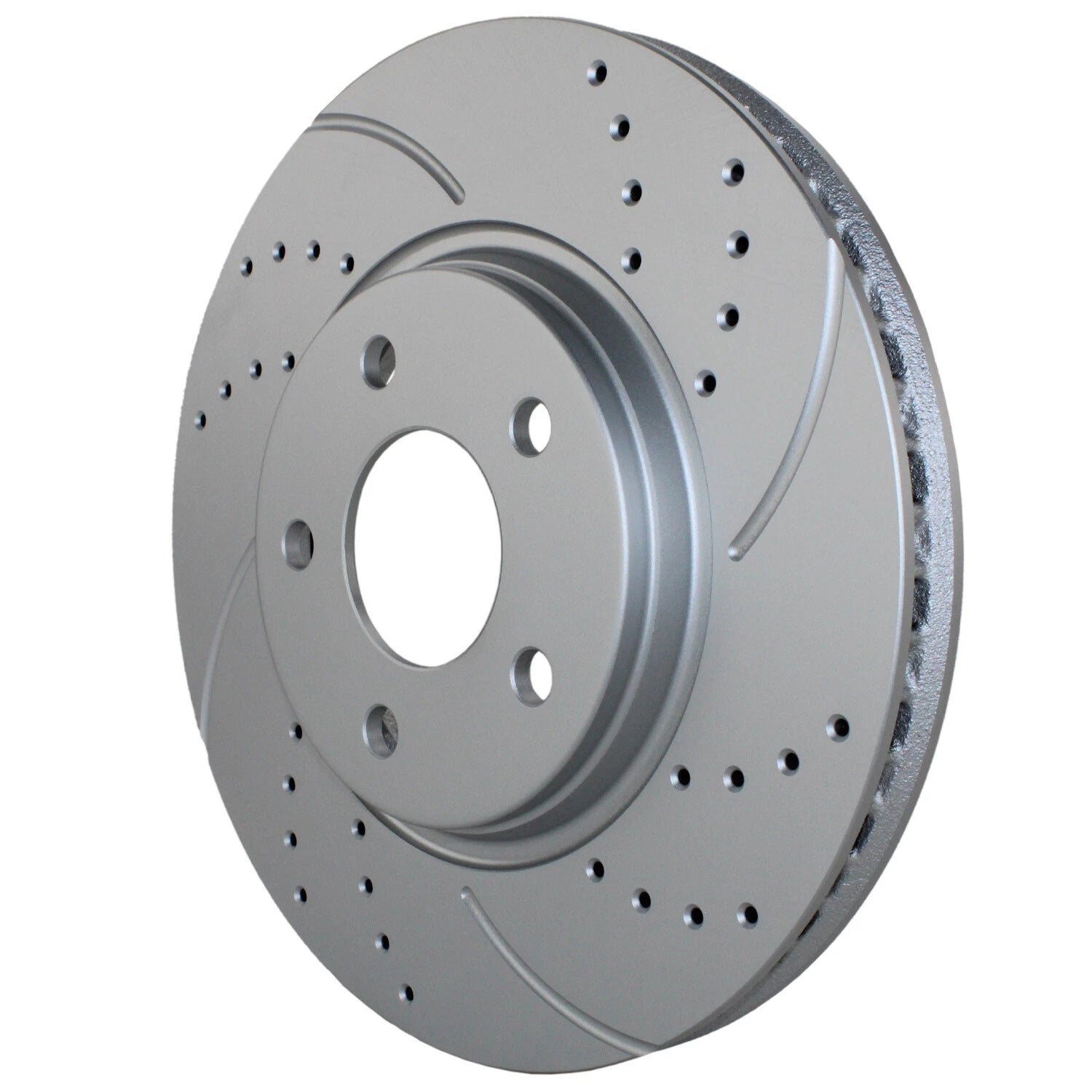 2X Front Drilled Coat 296mm Brake Rotors for Malibu G5 Aura (2004–2008)
