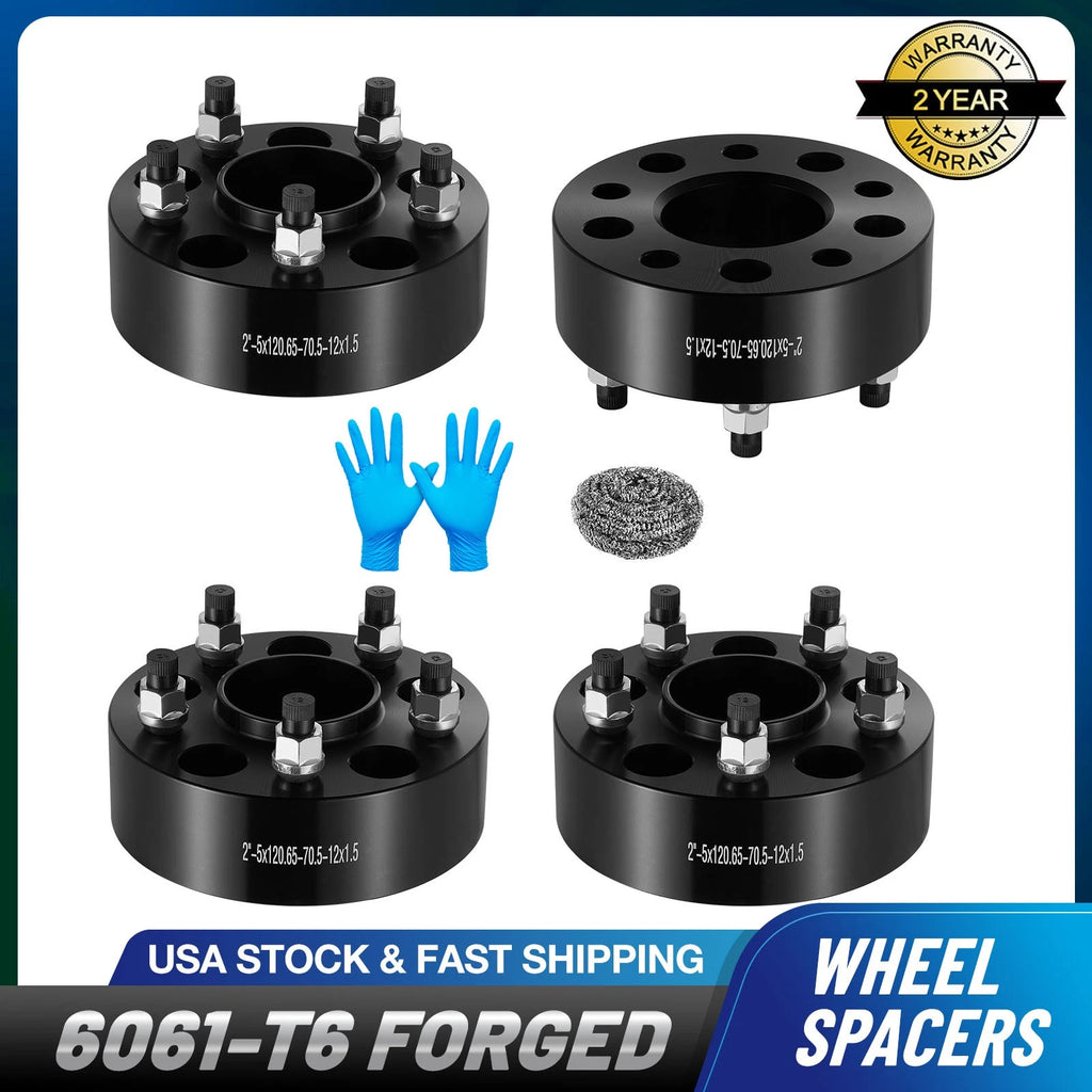 Set of 4 Hub Centric Wheel Spacers for Chevy Blazer S10 (1994–2005)