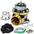 Universal Gold Type-FV 2-Bolt Blow Off Valve + 2.5" Dual Port Flange Adapter