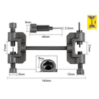 Essential Heavy Duty Timing Chain Disassembler for Motorcycle Maintenance Tool