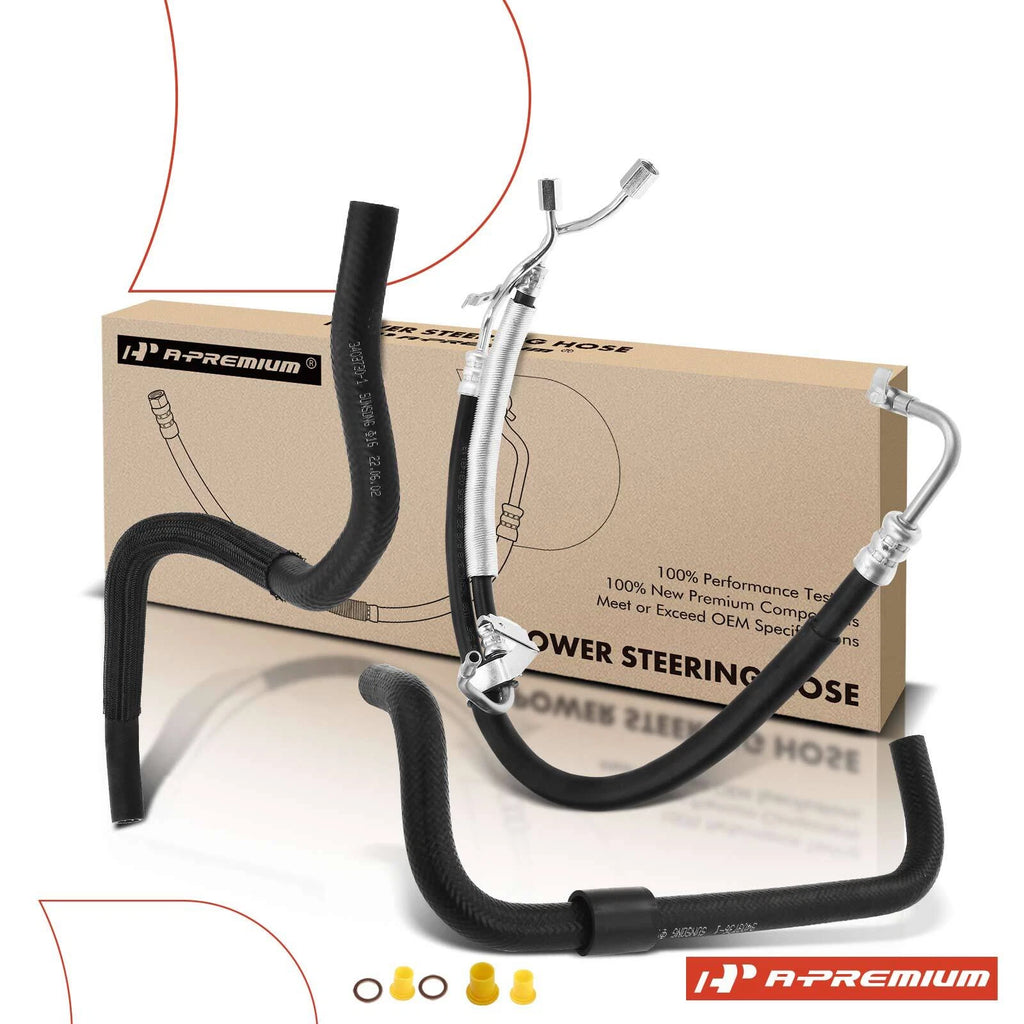 3X Power Steering Pressure & Return Hose for Subaru H4 