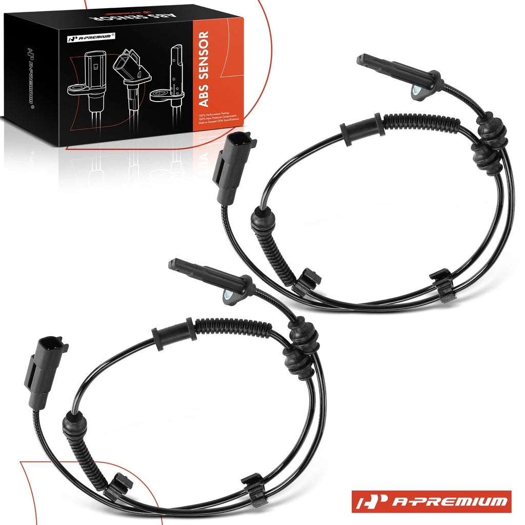 2X Rear ABS Wheel Speed Sensor for Jeep Cherokee (2014)