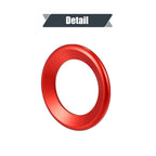 2Pcs Red Door Audio Speaker Ring Cover for Honda Civic (2016–2021) 746453975761