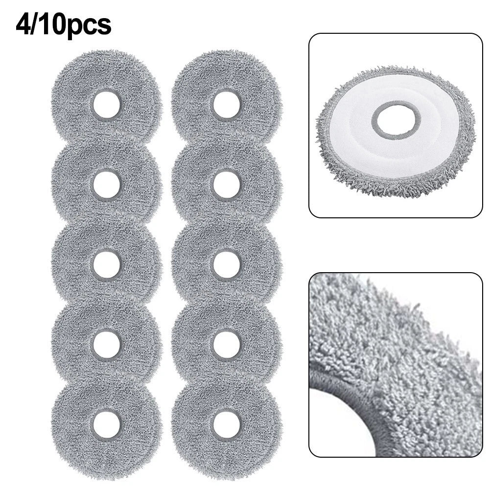 Set of 4 Cleaning Cloths for Cecotec 11090 Vacuum Cleaner
