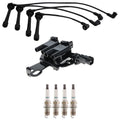 Set of 4 Ignition Coils & Iridium Spark Plugs for Hyundai Tucson