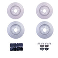 Set of 4 Hella Low-Met Disc Brake Pads for Audi Q5 (2016–2017) CPNB CTUC