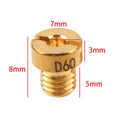 5mm Carburetor Main Jets  #45-#72 for Dellorto Sha Phbg