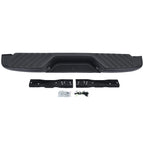 Black Steel Rear Bumper for Nissan Frontier (1998–2004)