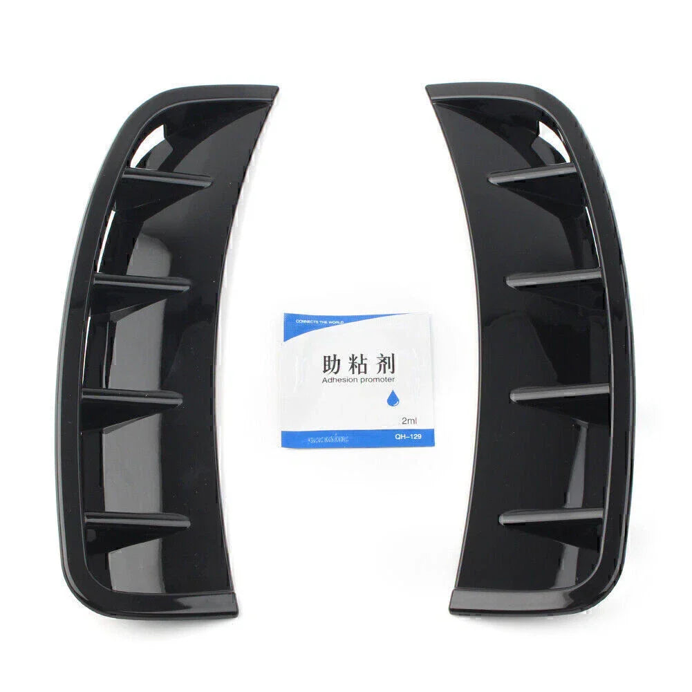 Glossy Black Front Wheel Air Vent Hood Fender for Mercedes Benz W177 A220 (18-21)