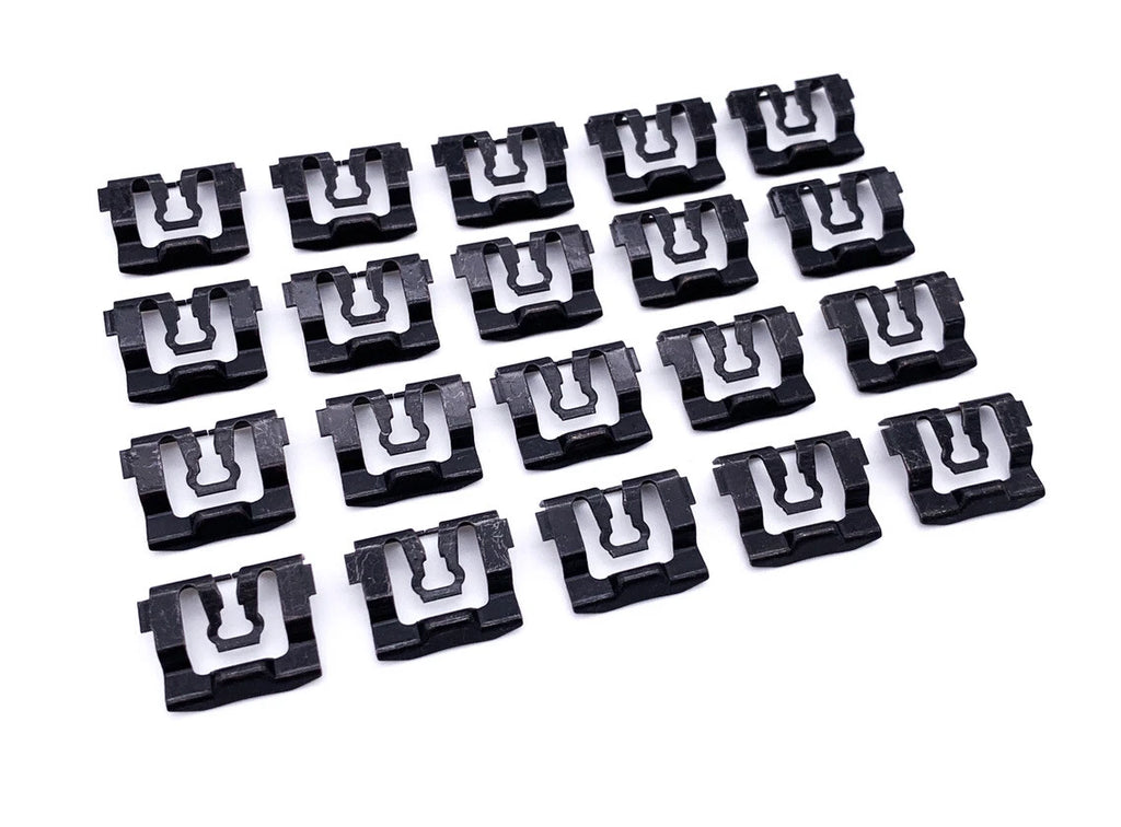 Windshield Molding Trim Clips Front for 1964-1968 Ford Mustang Coupe (20)