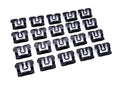 Windshield Molding Trim Clips Front for 1964-1968 Ford Mustang Coupe (20)