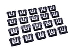 Windshield Molding Trim Clips Front for 1964-1968 Ford Mustang Coupe (20)