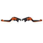 Orange Extendable Brake Clutch Levers for BMW F900R F900XR F750GS F850GS (2019-2023)