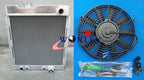 3ROW Aluminum Radiator & Shroud for Ford Mustang V8 289 302 (1964-1966)