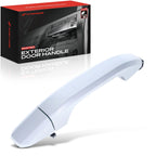Rear Silver Birch Exterior Door Handle for Chevy Silverado 2500 HD (2007â2014)