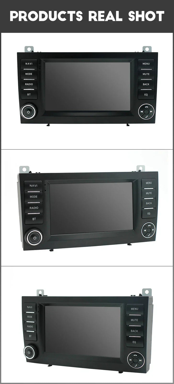 7" Stereo Radio GPS Navi Head Unit for 04-10 Benz SLK-Class R171 (2004-2010)