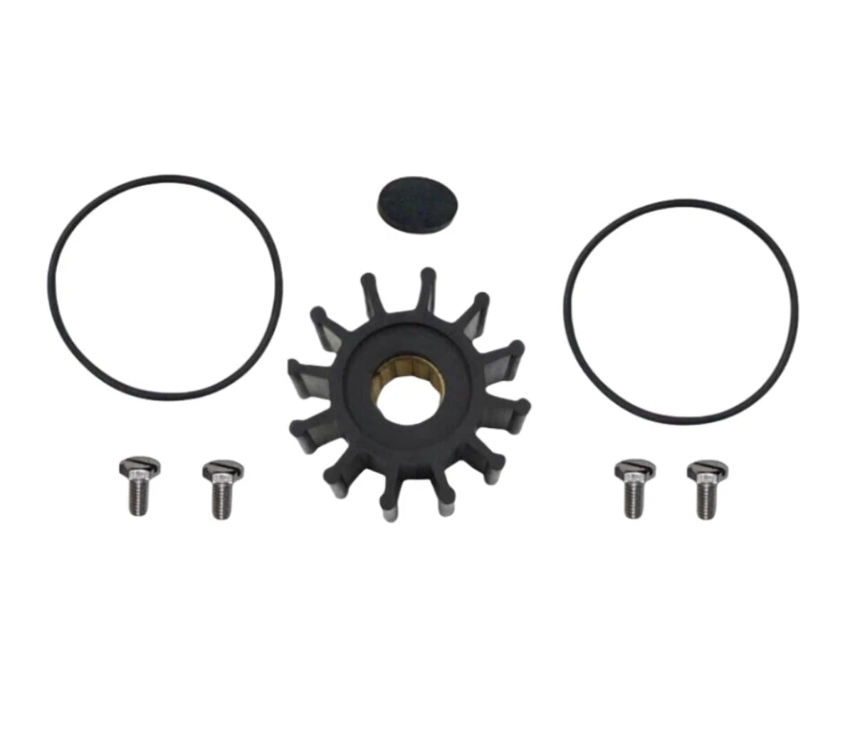 Impeller & Cover O-ring Screws Kit for Yanmar 3JH 4JH (129670-42610)