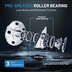 Front Wheel Bearing Hub Pair for Chevrolet Silverado GMC Sierra (2007–2014)