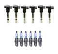 Set of 6 Denso Ignition Coils for Iridium Long Life (Gap 0.032)