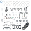 Crankshaft & Piston Rings Set for Toyota Camry Scion 2.4L 