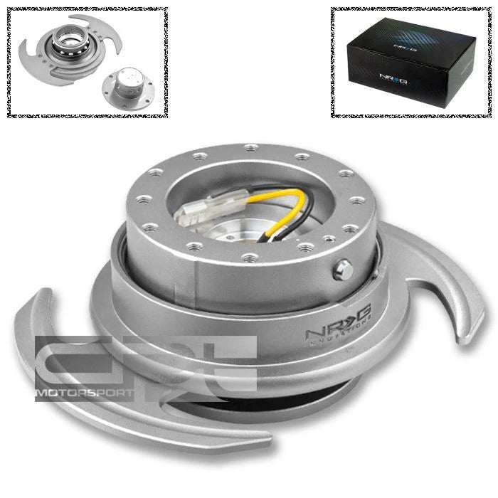 NRG 6-Hole Quick Release Hub Adapter Kit for Universal Vehicles (Gen-3 SRK-650SL)