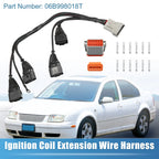 Ignition Coil Wiring Harness 06B998018T for Audi A4 TT VW Golf GTI Jetta (2000–2006)