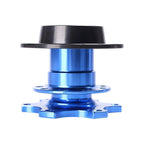 Steering Wheel Quick Release Hub Adapter for Sparco Momo Blue
