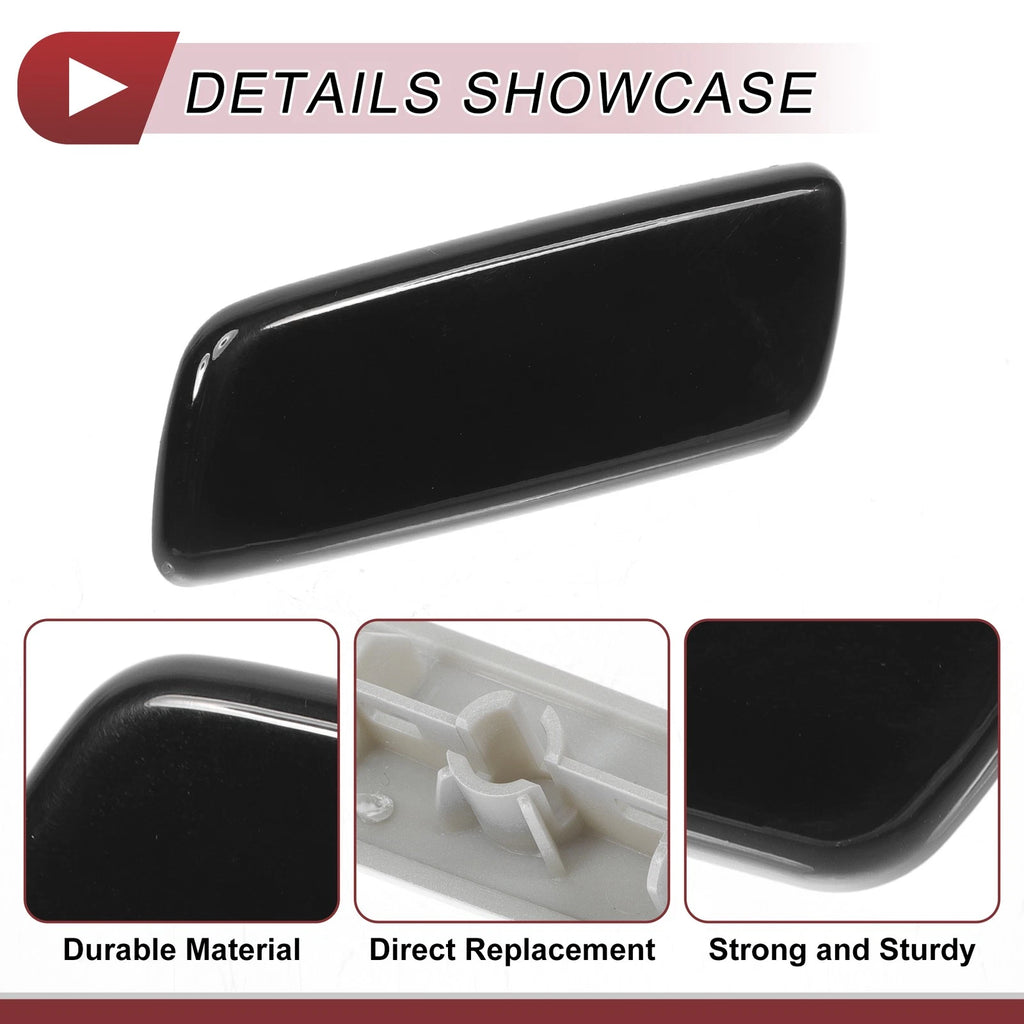 Front Left Washer Nozzle Cover Cap for Lexus RX350 (2010–2013) Black