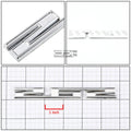 Chrome Fender Emblem Badge Trim for SBC 262 CID