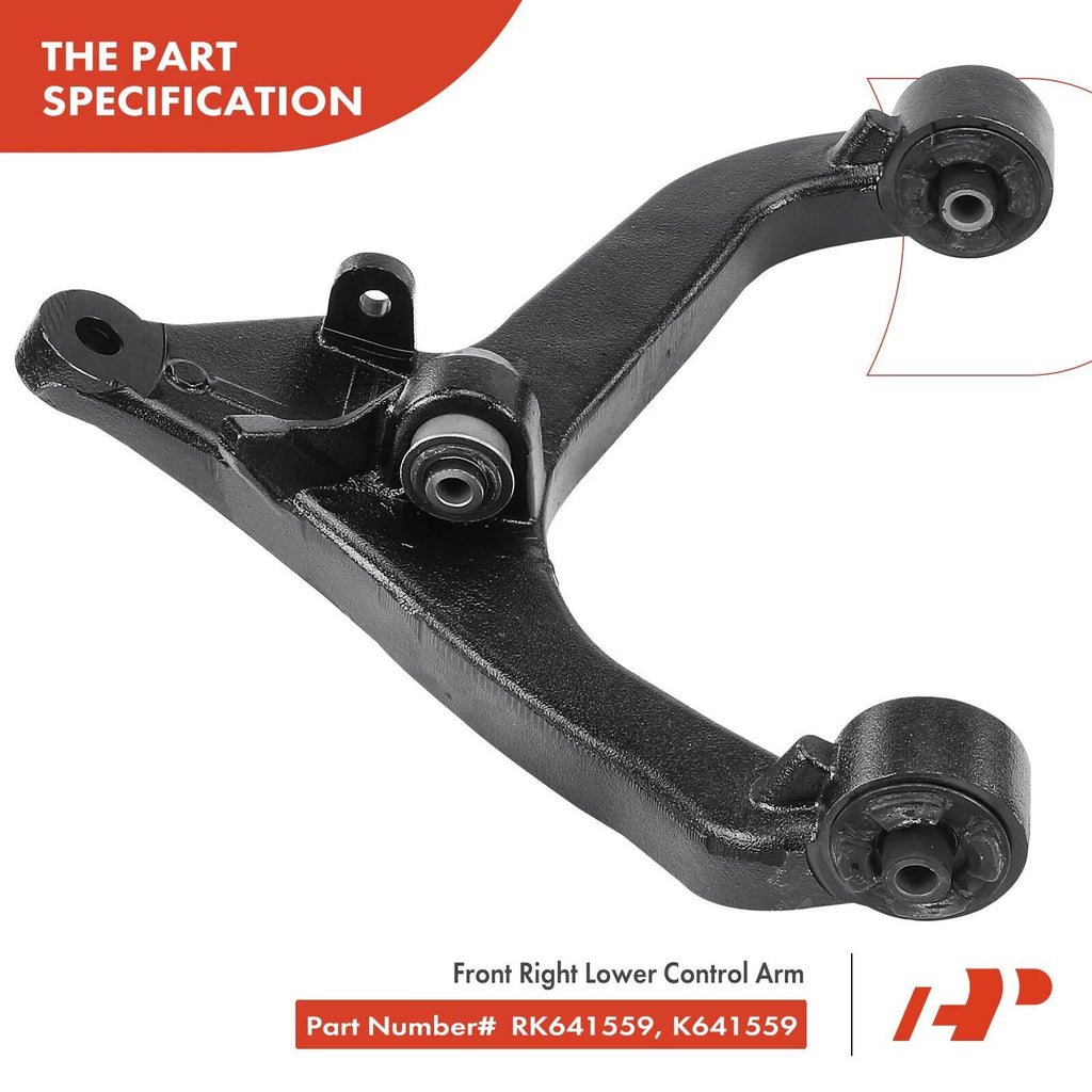 Set of 6 Control Arm Ball Joints for Jeep Liberty (2002–2004)