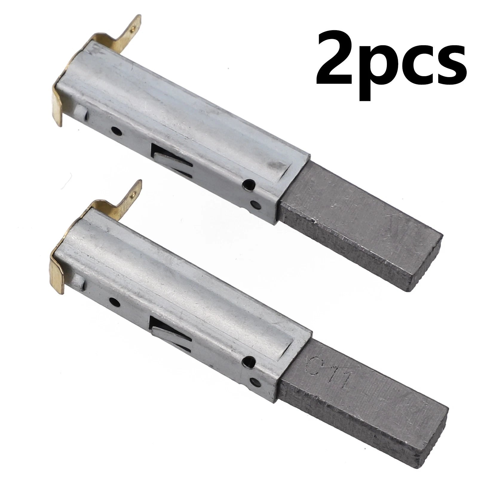 Set of 2 Motor Carbon Brushes Holders for 30/60/70/80/90L Vacuum Cleaner