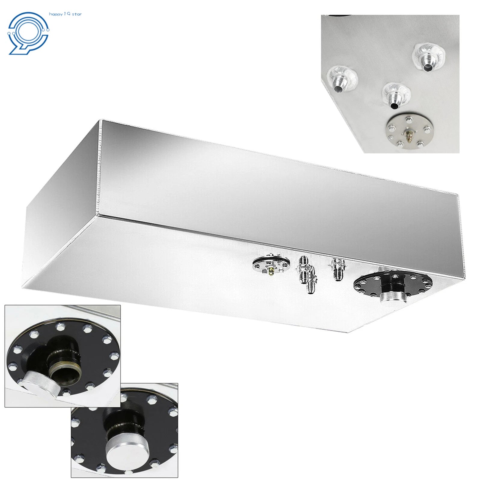 17 Gallon Aluminum Fuel Cell Tank for Racing Drift Vehicles