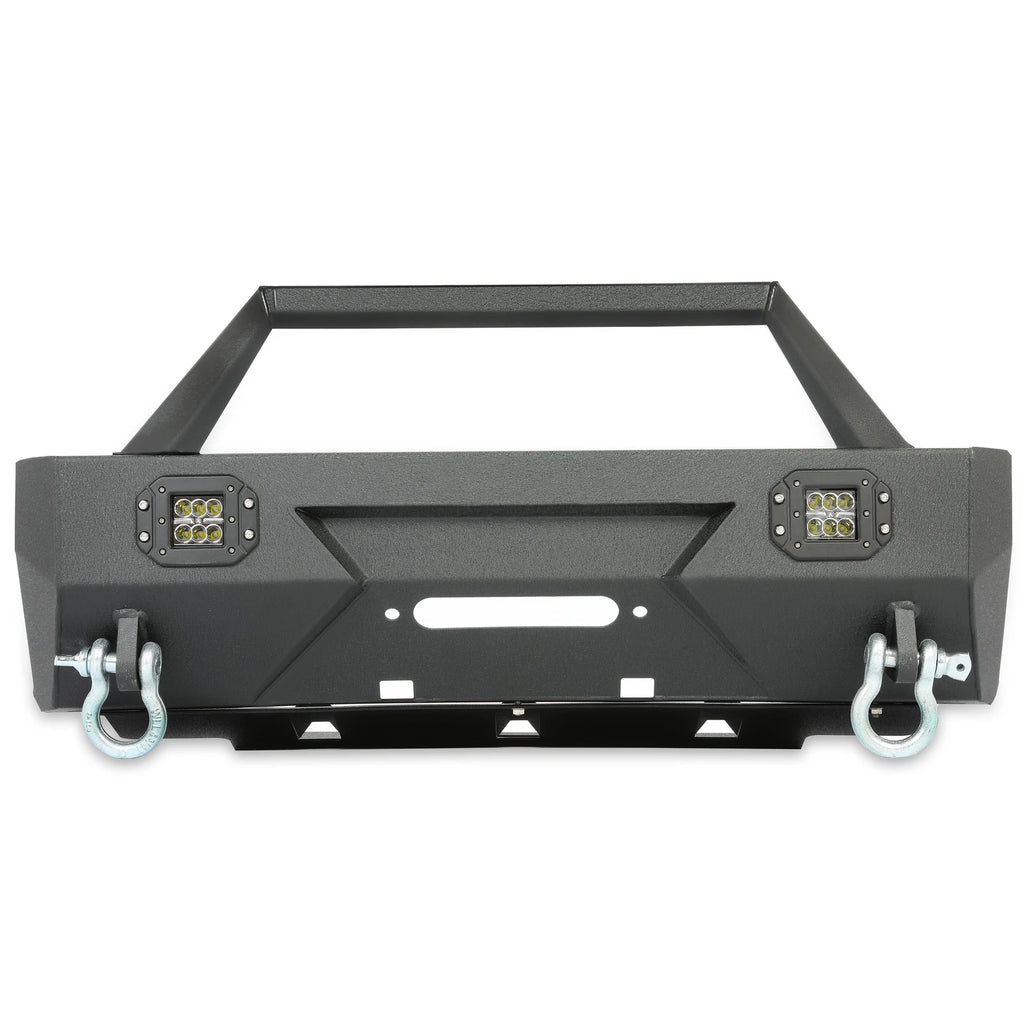 Stubby Steel Front Bumper with Winch Plate for Toyota 4Runner (2010-2022)