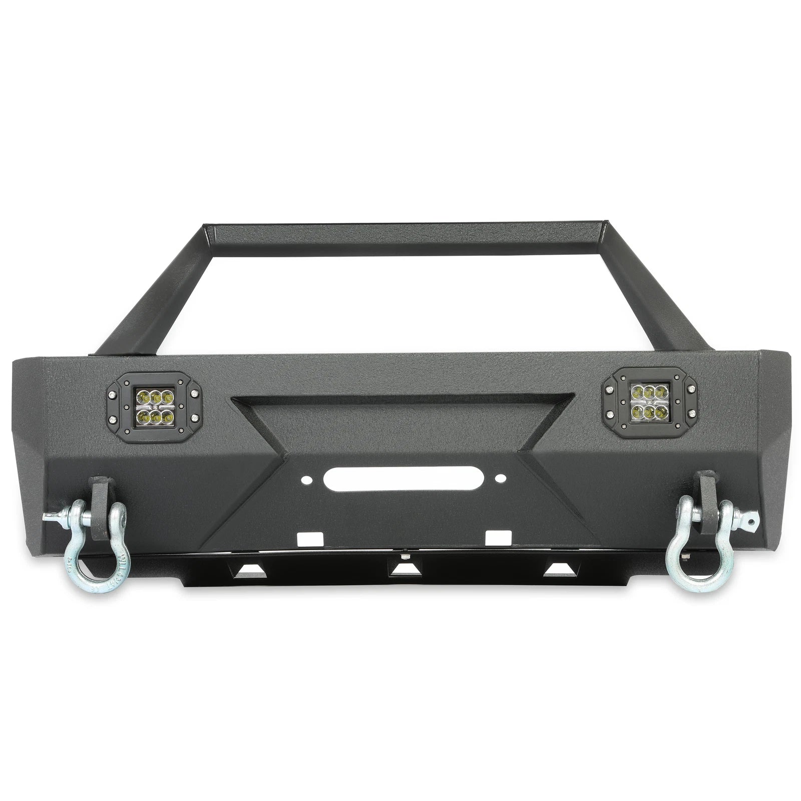 Stubby Steel Front Bumper with Winch Plate for Toyota 4Runner (2010-2022)
