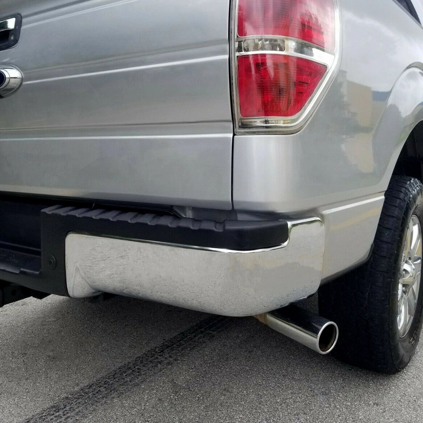 Chrome Rear Bumper End Cap for Ford F150 (2009–2014)