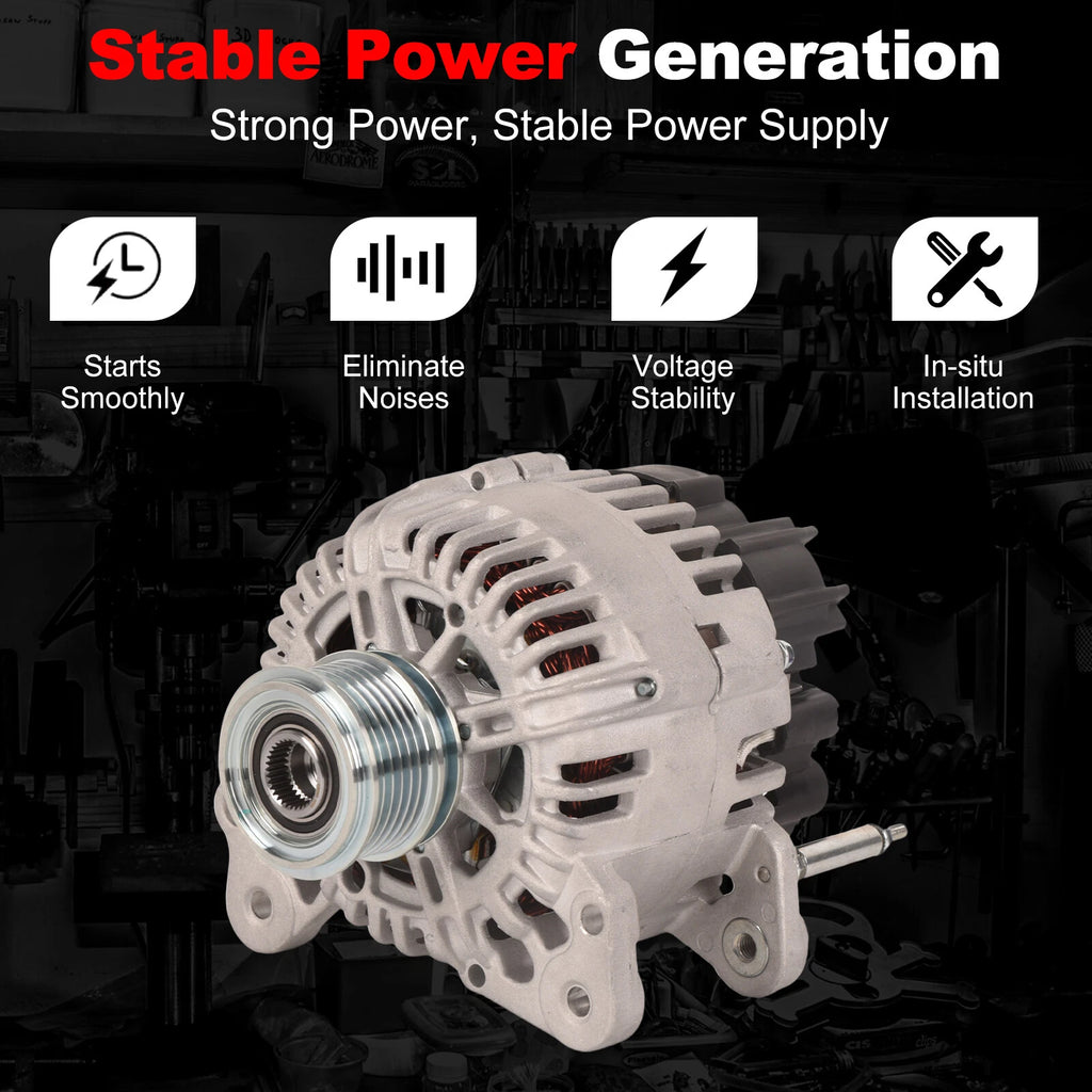 110A Alternator for VW Jetta Golf Beetle Audi TT (2002-2006)