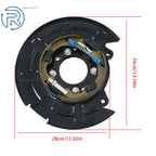 Rear Left Black Brake Backing Plate Dust Shield for Ford F-150 (2012–2020) 926373
